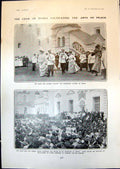 Antique Print Czar Russia Monastery Duke Roxburghe Fiancee May Goelet 1903 20th