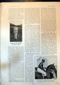 Old Print L Braund Cricketer Mr Nugent Rider Disappearing Tuck Shop 1903 20th