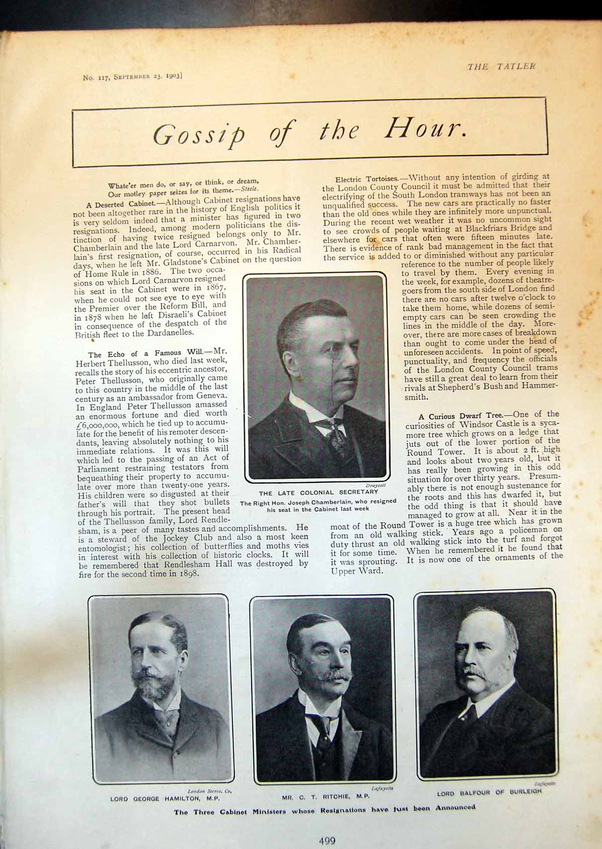 Old Lord George Hamilton Lord Balfour King Duke Fife Braemar Games190 20th