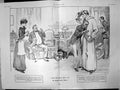 Old Print Weaker Sex Charles D Gibson Hero Rest Young Person Enters 1903 20th
