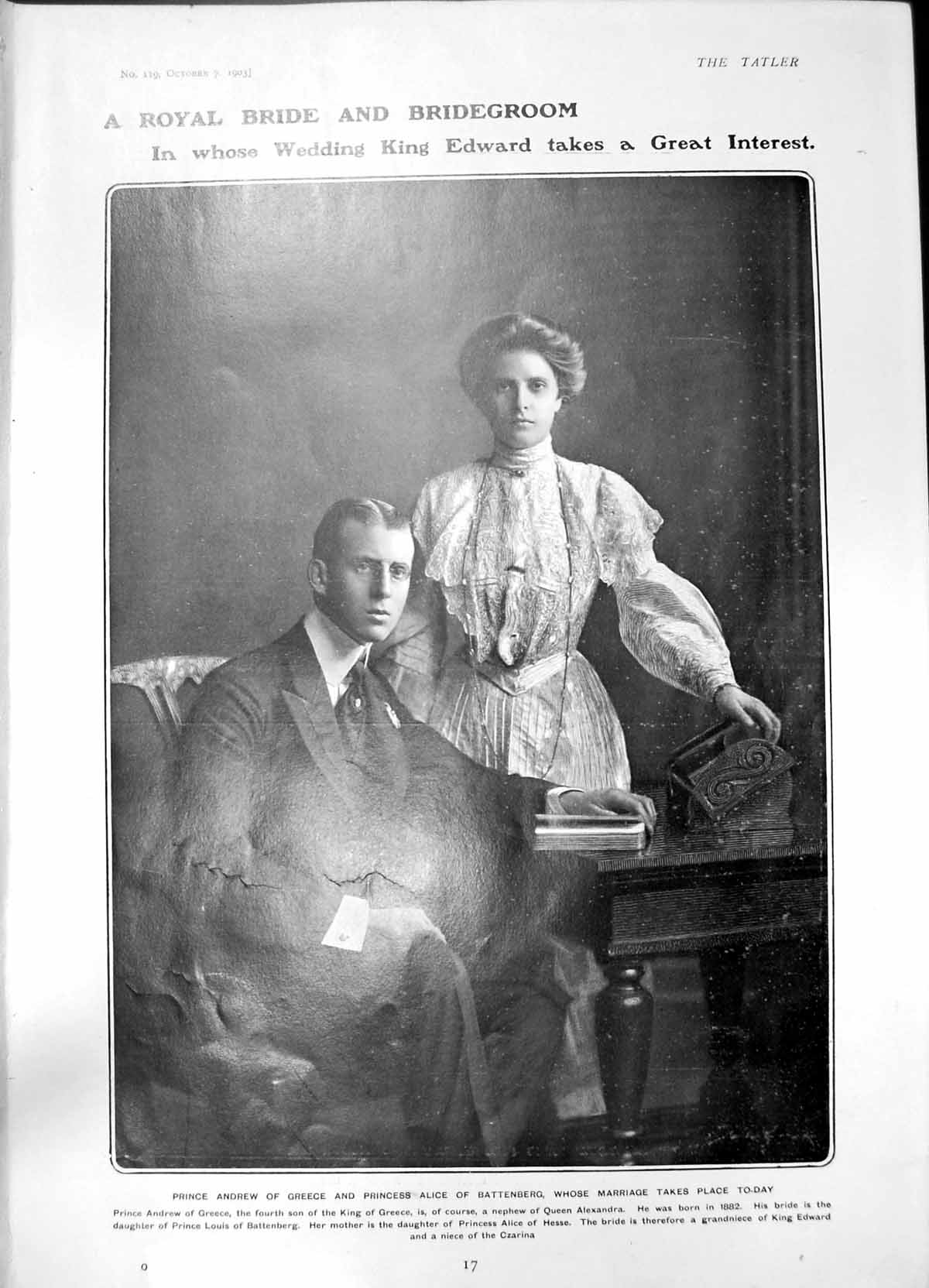 Old Prince Andrew Greece Princess Alice Horses Duke Portland Locock19 Victorian