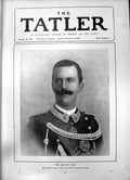 Original Old Antique Print King Italy Arrives Paris Visit President Loubet 1903