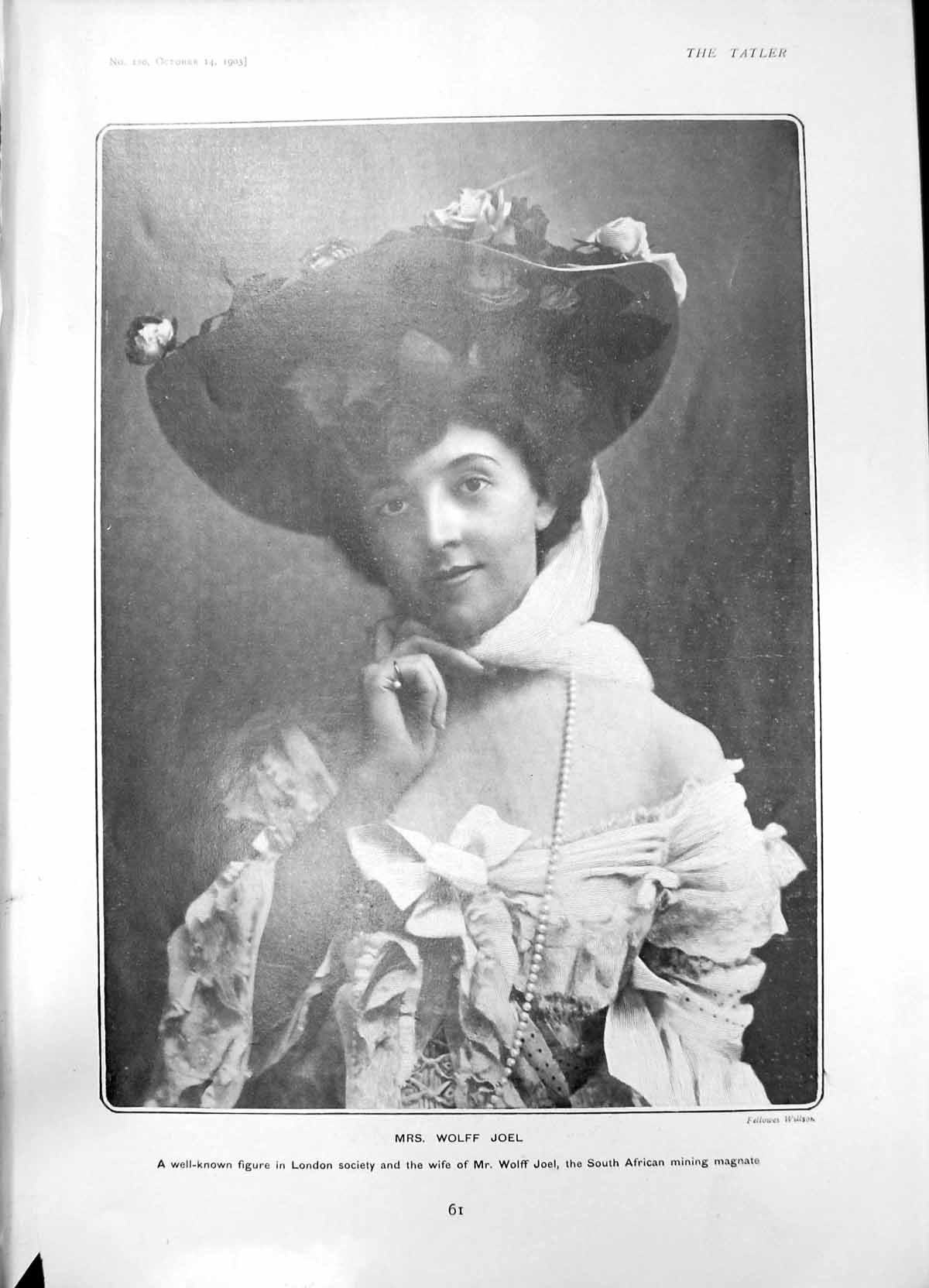 Old Mrs Wolff Joel Madame Albanesi Princess Radziwill Prince Anthony1