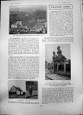 Old Print Excavation London Southampton Row Naval Figures Irish Life 1903 20th