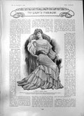 Old Evening Gown Perfection Tailor Made Improved Electric Battery1903 20th