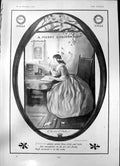 Old Print Merry Christmas A Hartrick Birds Custard Swan Fountain Pen 1903 20th