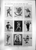 Old Antique Print Carruthers Goulds Humorous Work Picture Post Card 1903 20th