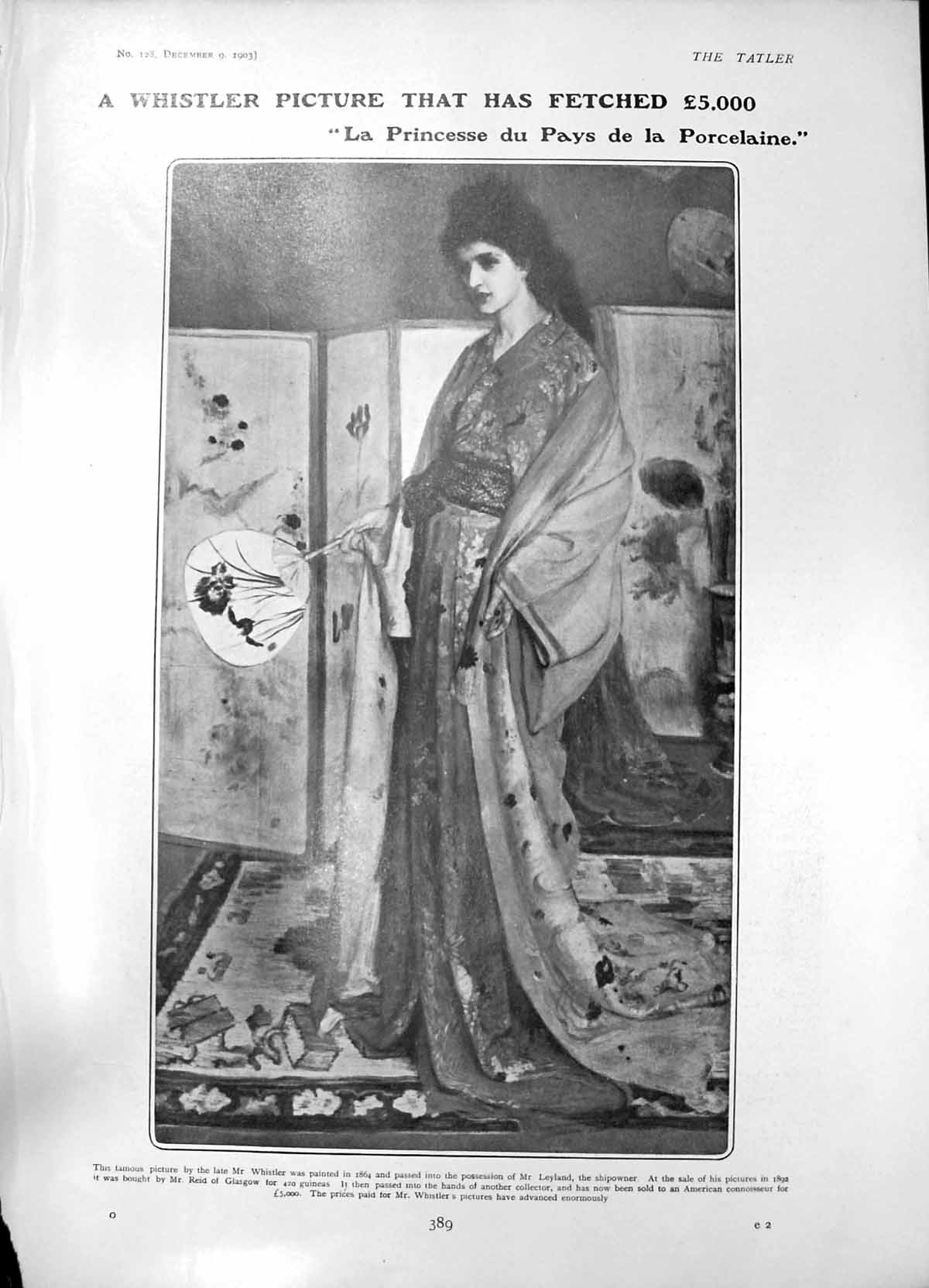 Old La Princesse Du Pays De La Porcelaine Princess Alice Albany 1903 20th