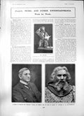 Old Print Mr Willard Brandon Thomas Richard 11 Duchess Dantzic Lyric 1903
