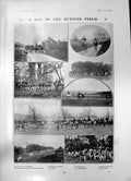 Old Day Hunting Field Pack Hounds Grandchildren George Meredith 1903 20th