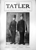 Antique Old Print Two Wooden Siers Little Hans Andersen Adelphi Theatre 1903