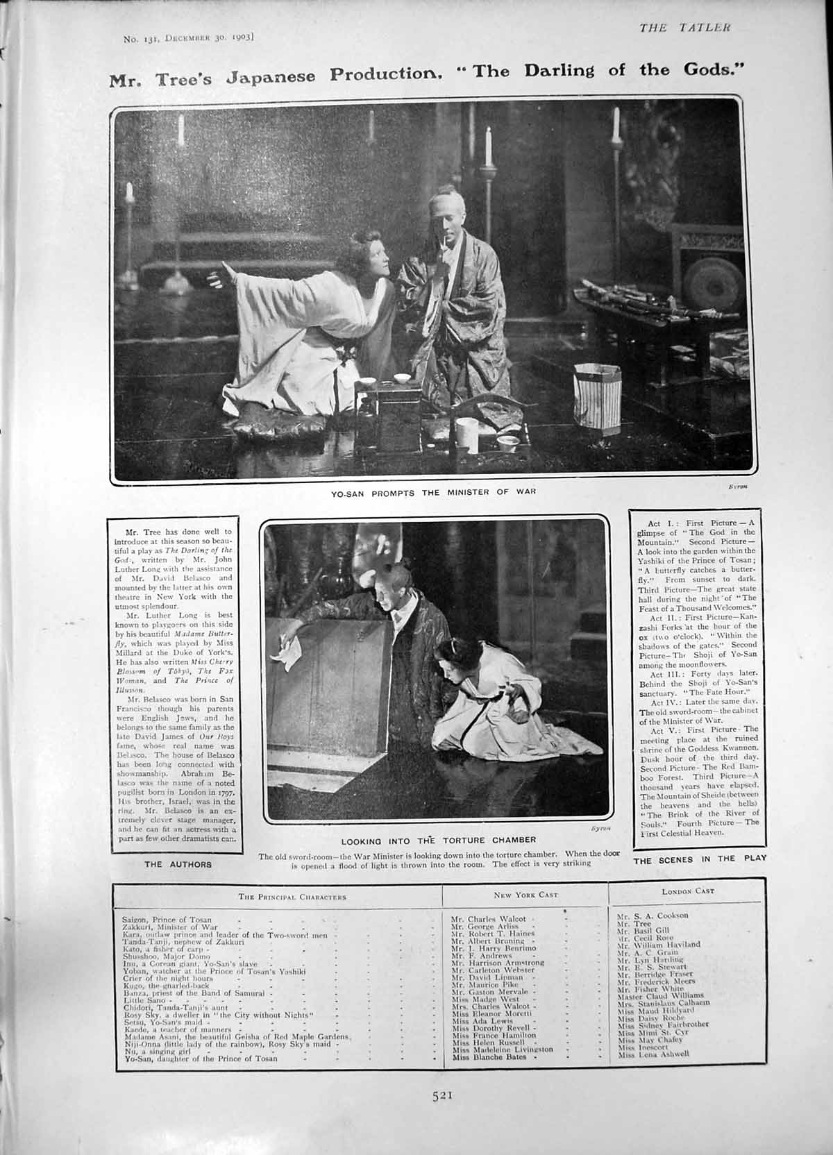 Old Darling Gods Yo San Minister War Torture Chamber Harry Randall190 20th