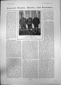 Old London Welsh Trio Maddocks Harding Williams Engineers Shield 1903 20th