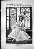 Old Antique Print Miss Gertie Millar Lady Violet Anstruther Gaiety 1904 20th