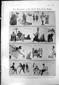 Old Print Post Card Hobby Titles Well Known Novels Sir Charles Dilke 1904 20th