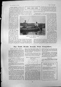 Old Print Fishing Norfolk Broads Mr P F Warner Sydney Cricket Ground 1904 20th