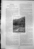 Old Antique Print British Columbia Magnetite Iron Mine GMine Quesnel 1904 20th
