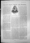 Original Old Antique Print G T Rankin Captain Merchant Taylors 1904 20th