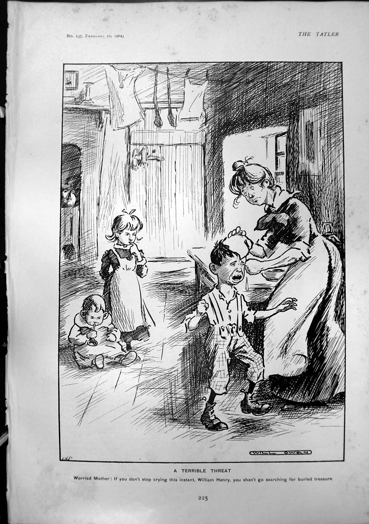 Old Terrible Threat Will Owen Duchess Albany Mother Bride Alice 1904 20th