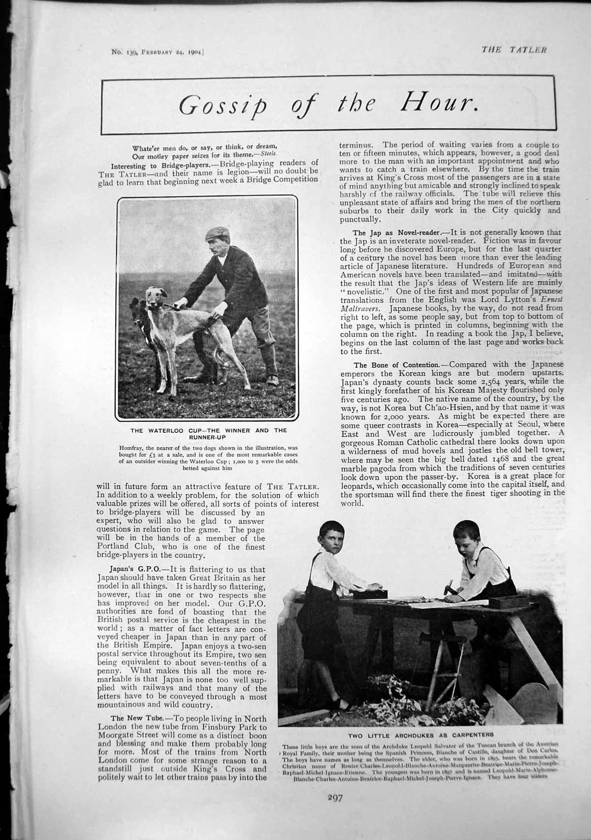 Antique Print Sons Archduke LeopSalvator Fire Baltimore Dule Connaught 1904