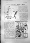 Antique Print Sententious Remarks Cook Aunt Rachel Baby Max Pemberton 1904 20th