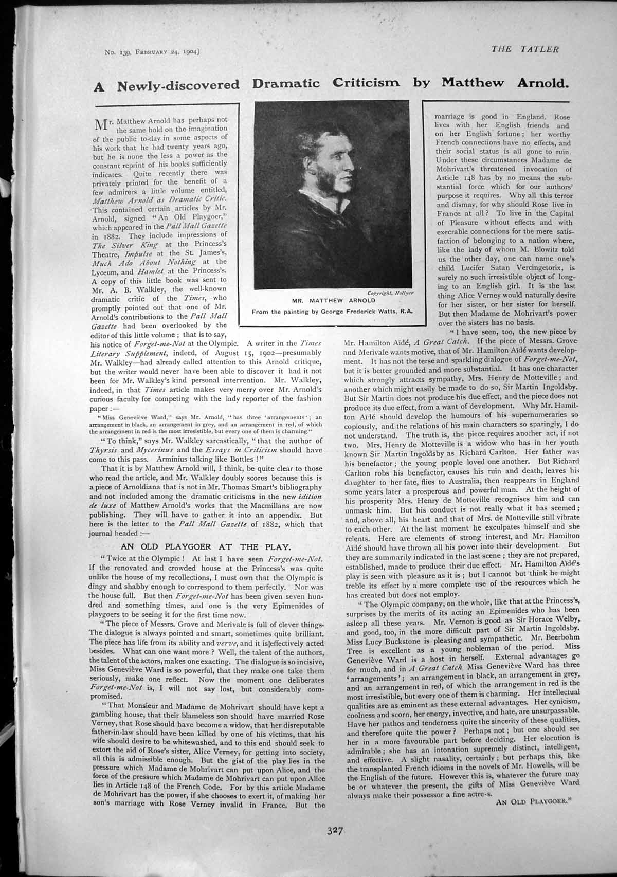 Antique Old Print Matthew ArnDr Weldon Bishop Calcutta Primate Australia 1904