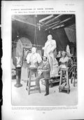 Old Alfred Dury Sculptore Floods Rivers Thames Isis Torpids Oxford 19 20th