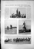 Antique Print Mounted Infantry Grenadier Cstream Guards Women Russia 1904 20th