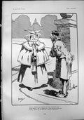 Old Humour Tramp Portly Person Competition Spot Mistake Pictures 1904 20th