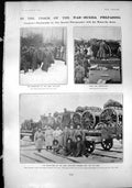 Old Russia Preparing War Departure 23Rd Artillery Carnival Nice 1904