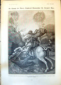 Old St Georges Day Raphael 1506 King Henry Vii Stock Exchange Races