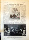 Old Petrol Fire Engine King Queen Ireland Arab Infant School Tangier