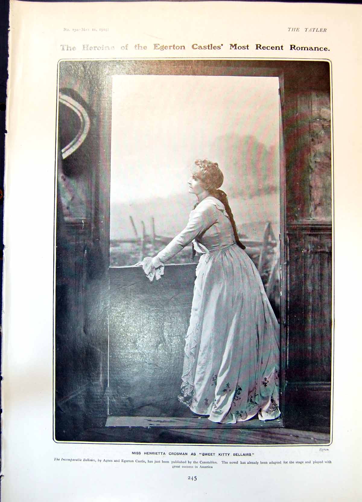 Old Henrietta Crosman Sweet Kitty Bellairs Paulit Szalit May Coleman