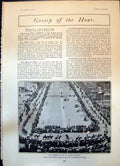 Old Opening St Louis Exhibition Gordon Bennett Trials Yvette Guilbert