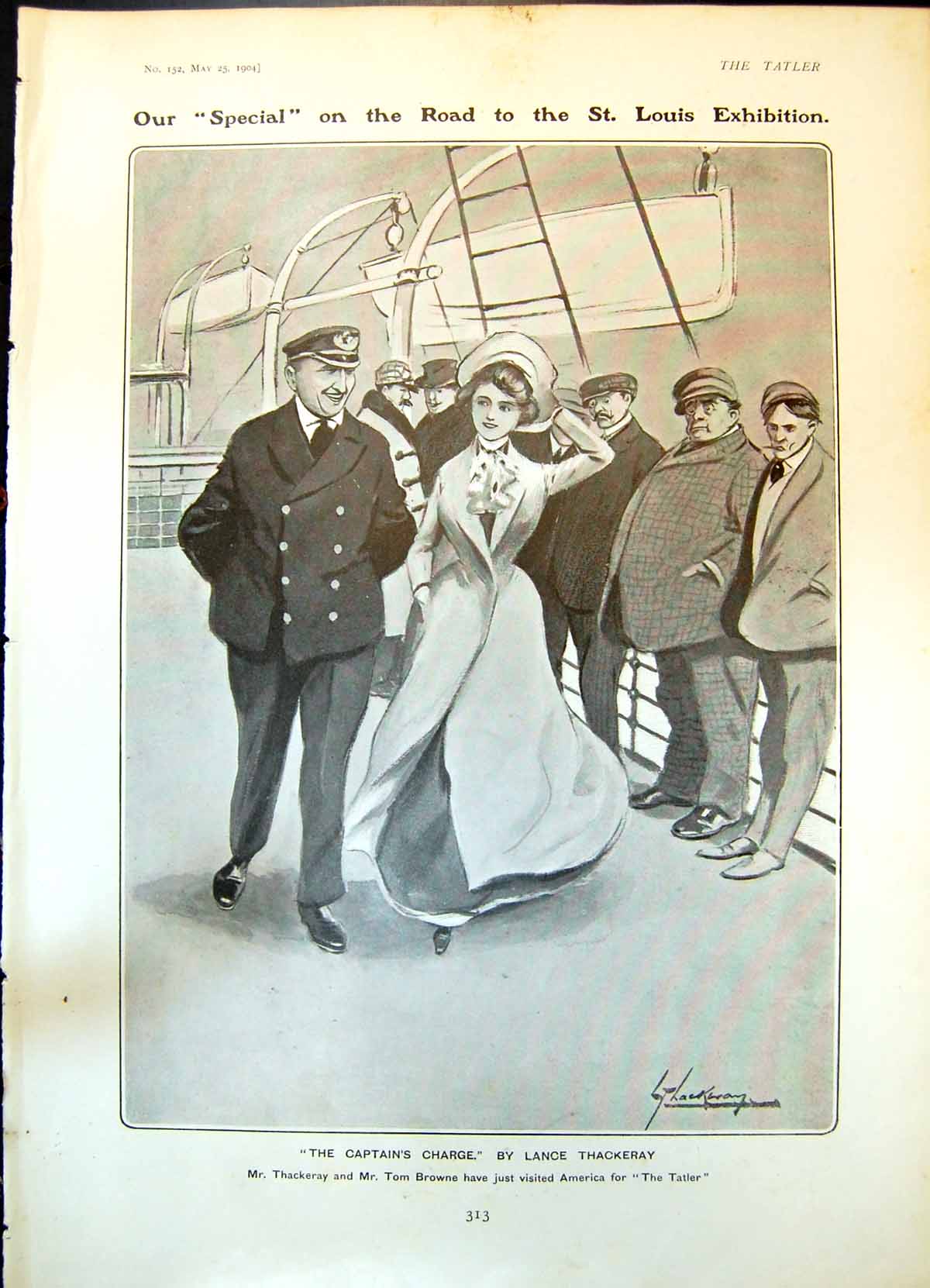 Old Captains Charge L Thackeray Playground Peeresses School Tokio 190 20th