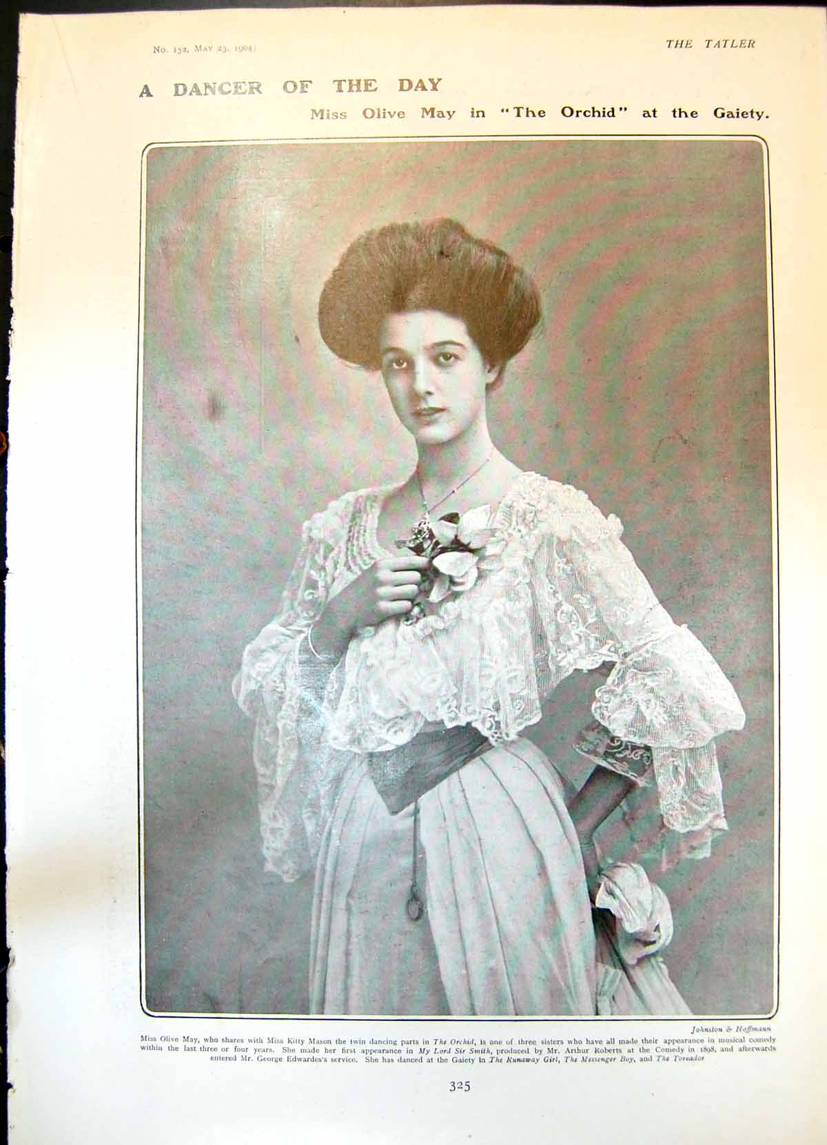 Old Olive May Orchid Gaiety House Burnside Marie Brema Francis Braun1