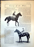 Old Print Favourites Derby Gouvernant Henry 1St Rooms Hotel Central 1904
