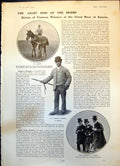 Old Print Derby St Amant Trainer A Hayhoe Lord Rosebery L Rothschild 1904 20th
