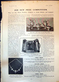 Old Prizes Diamond Necklet Ladys Dressing Bag G Llewellyn Cricketer