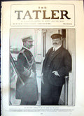 Old Antique Print German Emperor Admiral Uncle King Edward Met Kiel 1904 20th