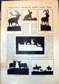 Old Animal Life Silhouette Tharp Pictures L Raven-Hill Giles Farmer