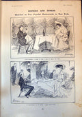 Old Dinners Diners Sketches Two Restaurants New York Delmonicos 1904 20th