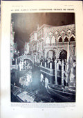 Old Earls Court Exhibition Venice Night Varsity Cricket Match W Evans