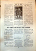 Original Old Antique Print Mr E Mawley Hon Secretary National Rose Society 1904