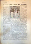 Old Cricket Lancashire Sharp Hallows Phillips Tyldesley Huddlestone