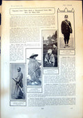 Old Tokio Japan Mail Gathering Tea Farmer Overcoat Albert Chevalier