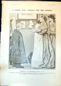 Old Print Model Apollo Syphon Riley Wilmer W Moulder A Jones Cricket 1904 20th