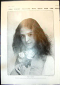 Old Ida Worsley Cherry Girl Farmers Wife Falls Rabbit F Townsend 1904 20th