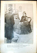 Old Humour Tom Browne Fire Insurance Office Anxious Inquirer Clerk190 20th