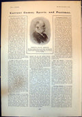 Old Rev H Foster Father Famous Cricketers Worcester Malvern College19 20th